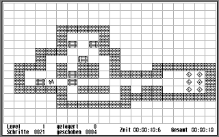 Alfred's Kistenlager Schiebereien atari screenshot